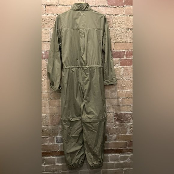 SWEATY BETTY NWTInterstellar Boilersuit in moss green Sz XS - Picture 4 of 10
